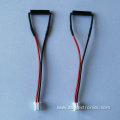 60mm red and black terminal plug parallel wire